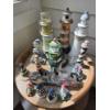 Image 1 : PICKUP IN CANTON - Lighthouse Collection, Includes Salt & Pepper Shakers, Candle Holders And Figurin