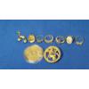 Image 1 : Assorted Gold Plated/Gold Electroplated Rings, Brooch & More