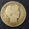 Image 1 : Rare 1896 S Barber (Liberty Head) Half Dollar - 90% Silver US Coin