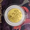 Image 2 : 2026 Republic Of Liberia Pixel Hydra 12 Dollars 1/1000 Troy Oz .9999 Fine Gold Coin - AGW 0.001 ozt