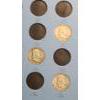Image 3 : Franklin Half Dollars 1948-1963 Whitman Coin Folder With (13) Silver Franklin Half Dollars -FV $6.50