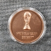 Image 1 : 2026 Soccer World Cup 1 Troy Ounce .999 Fine Copper Round in Capsule 