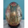 Image 2 : 10" Japanese Satsuma Egg - With Wood Base - In Perfect Condition