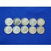 Image 1 : x10 Assorted Years 90% Silver Roosevelt Dimes FV: $1.00