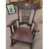 Image 1 : Gorgeous Vintage Carved Full size Rocking Chair - See Pics