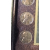Image 6 : Peace At Last Lincoln Cent & Stamp Collection In Framed Display - Face Value: $0.14