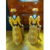 Image 3 : Special Set Of Two (2) Original Avon Sales Lady Figurines  Perfect Condition- See Description & Pics