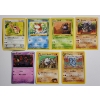 Image 1 : Seven Assorted Vintage Pokemon Trading Cards Including Brock's Graveler!