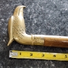 Image 9 : Very Nice Vintage Style Walking Cane Featuring Brass Eagle Head Handle ~ Measures About 34 Inches 