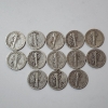Image 5 : Lot of Assorted Years United States 90% Silver Mercury Dimes - Face Value: $1.30