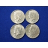 Image 1 : Lot of 4 90% Silver 1964 Kennedy Half Dollars - Face Value $2.00
