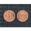Image 1 : Two Copper 1 Oz Rounds - One Featuring Cryptid Jackalope & One Cannabis Coin