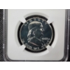 Image 2 : NGC PF68 Graded 1963 Silver Franklin PROOF Half Dollar - Beautiful Coin in Graded Slab!