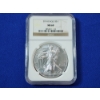 Image 1 : 2014 Silver American Eagle NGC MS 69 - 1 oz .999 Fine Silver 
