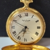 Image 2 : WORKING! Gold-Tone Andre Rivalle 17 Jewel Pocket Watch ft. Horse Engravings 