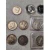 Image 3 : 15 Assorted U.S. Silver Half Dollars $7.50 Face Value- Walking Liberties. Franklins & Kennedys