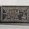 Image 5 : Vintage Legitimus Collins And Company No 37 Machete With Tooled Leather Sheath (26")