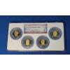 Image 1 : NGC (4) Coin Set 2007-S PF 69 Ultra Cameo Proof Presidential Dollars