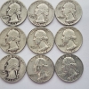 Image 3 : $3.00 Face Value of Assorted Years U.S. Washington 90% Silver Quarters