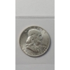 Image 1 : United States 1958 90% Silver Franklin Half Dollar In Coin Protector - Mint Condition