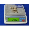 Image 6 : Gorgeous 14K Gold Necklace Rope Chain With Basket Charm 21.9g - 23in Chain