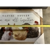 Image 7 : Chicken Wall Hanging Photos in Frames - Gather, Eat, Repeat & Food Tastes Better