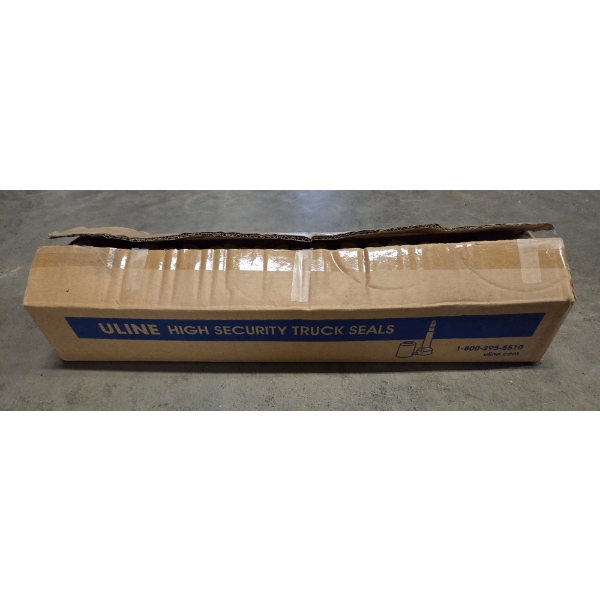 Yellow Uline High Security Truck Seals