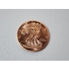 Image 1 : American Eagle Design 1 Ounce .999 Fine Copper Round
