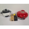 Image 1 : Nice Like New Kitchen Lot Ft. Rice Cooker, Quesadilla Maker & 24 Brand New Dinner Forks