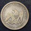 Image 3 : 1842 Seated Liberty $1 Silver Dollar Nice Mid Grade Example See Pics