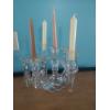 Image 1 : Vintage Triple Candelabra As Shown - Crystal Accoutrements