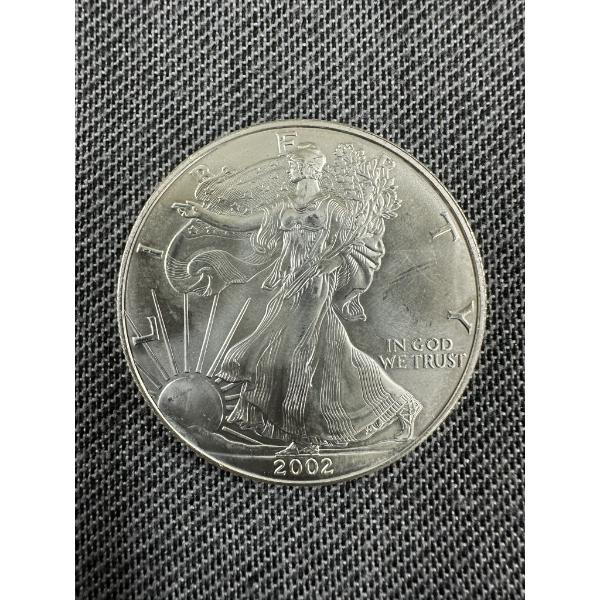 2002 American Silver Eagle - 1Toz .999 Silver