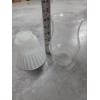 Image 6 : Vintage Glass Lamp Shade Grouping All In Excellent Condition 