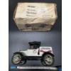 Image 2 : Ertle Maruchan 1918 Runabout Bronze Coin Bank 6.5'' And Castrol 3.5'' GTX Race Car Both In Excellent