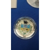 Image 3 : Westmoreland County, Pennsylvania Coroner Commemorative Coin & Wendell August Pewter Ornament