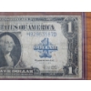 Image 5 : 1923 United States $1.00 Washington Horse Blanket Large Note in Holder - Silver Certificate