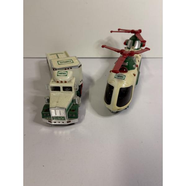 Hess Gasoline Semi Toy Truck & Airplane