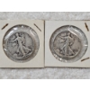 Image 1 : 90% Silver United States Half-Dollar Assortment (Walking Liberty) - AFV: $1.00