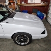 Image 10 : FULLY CUSTOM White 1990 FORD MUSTANG 2D Hatchback RACING CAR ~ SEE DETAILS ~ INCREDIBLE MUSTANG