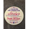 Image 2 : 1976 Hank Aaron Isaly's Round Baseball Card - Mint Condition