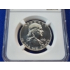 Image 2 : 1961 90% Silver Franklin Half Dollar Graded NGC PF 66 