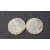 Image 1 : 1923-S & 1926-S 90% Silver Peace Dollars