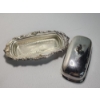 Image 11 : Assorted Serving Dishes, Utensils, and Cutouts: Including Some Silver-Plated and Stainless Steel