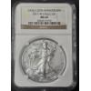 Image 1 : NGC MS69 2011-W American Silver Eagle - 25th Anniversary