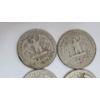 Image 3 : (4) United States 90% Silver Washington Head Quarters - 1950-D, 1950-S, 1951, 1951-S