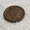 Image 2 : United States 1848 Braided Hair Large Cent One Cent Coin