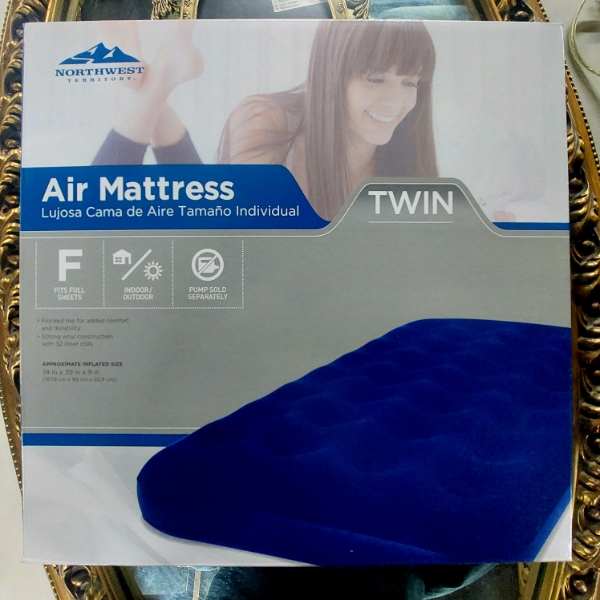 New In Box Twin Inflatable Air Mattress - See Pics