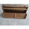 Image 4 : Unique Vintage 36''x45'' Wooden Shelf And 16''x32'' Toolbox