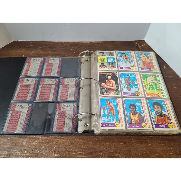 Binder Collection of 1969 Topps Basketball - Incomplete Collection Ft. 100's of Cards!