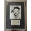 Image 1 : Errol Flynn with Check Signed by Errol - Custom Frame 23 x 16 3/8